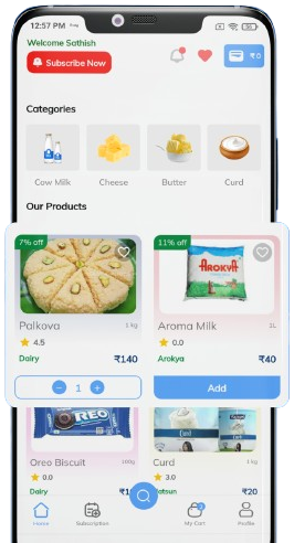 Customer Dashboard & Delivery Schedule