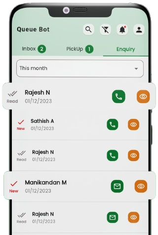 AI Smart Queue Management & Bot Engine